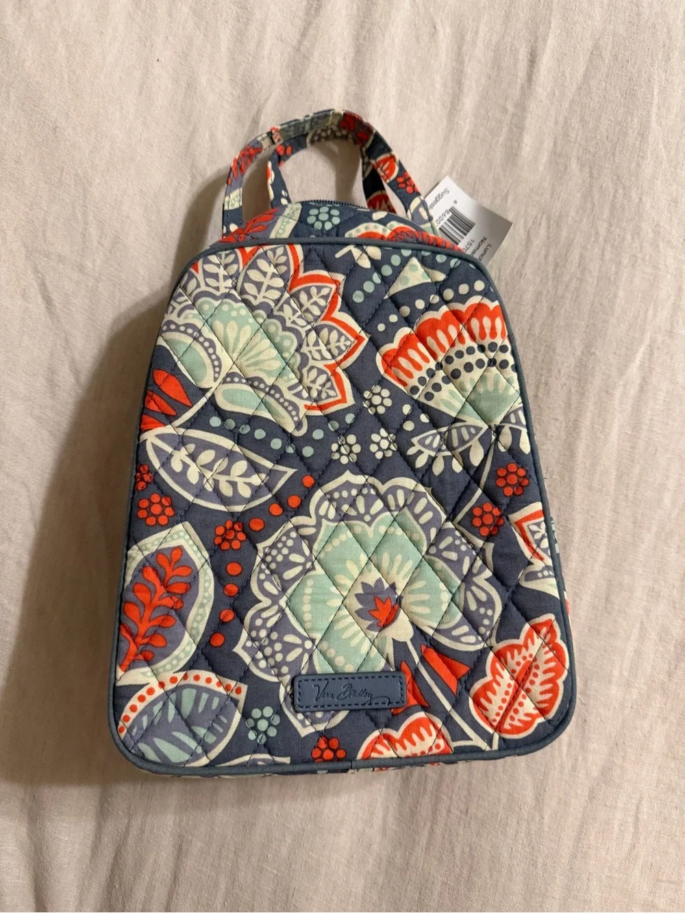 Vera Bradley Floral Quilted Lunch Bag